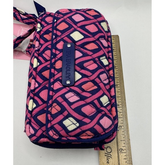 Vera Bradley ~ All In One Crossbody ~‎ Katalina Pink Diamonds ~ New with Tags - Picture 9 of 10